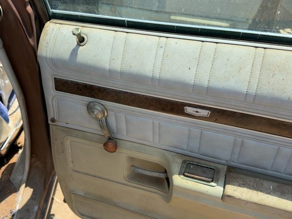 1974 Chevy Impala Passenger Right Rear Door Trim Panel Manual Back — photo 5