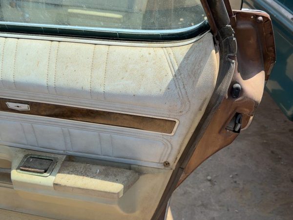 1974 Chevy Impala Passenger Right Rear Door Trim Panel Manual Back — photo 8