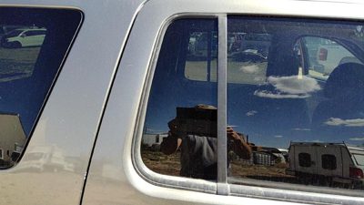 02-10 Ford Explorer Passenger Right Rear Vent Window Back Door Glass With Frame