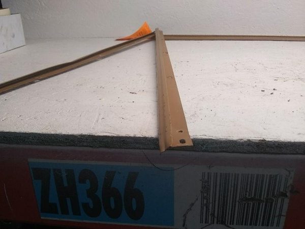 1985 Jeep Grand Wagoneer Set of 4 Door Inside Tan Trim Molding Strips OEM — photo 5