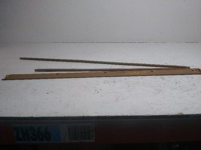 1985 Jeep Grand Wagoneer Set of 4 Door Inside Tan Trim Molding Strips OEM
