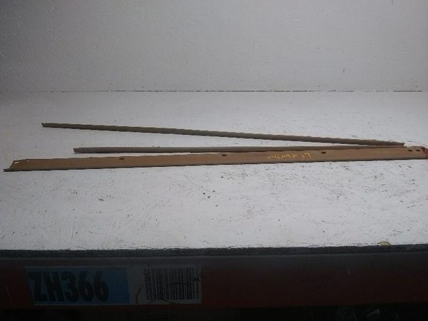 1985 Jeep Grand Wagoneer Set of 4 Door Inside Tan Trim Molding Strips OEM — photo 1