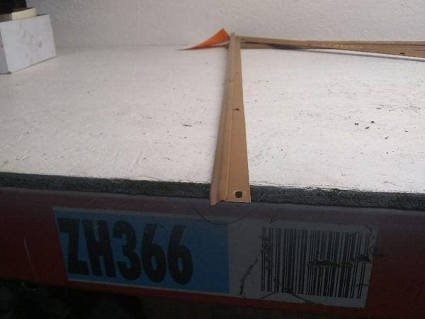 1985 Jeep Grand Wagoneer Set of 4 Door Inside Tan Trim Molding Strips OEM — photo 3