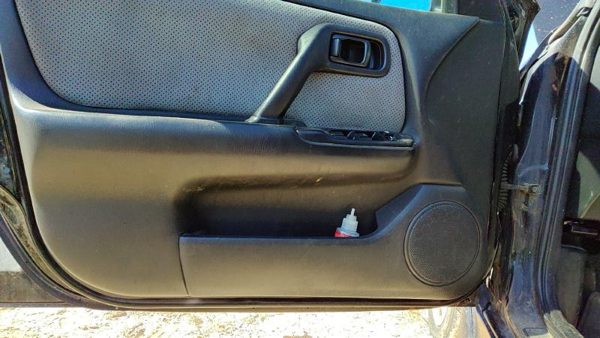 99-02 Infiniti G20 Driver Left Front Door Trim Panel With Master Switch Black — photo 6