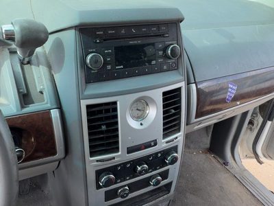 08-10 Town & Country Trim Bezel Around Radio Surround Dash Panel Oem Gray