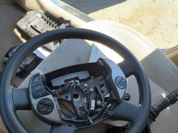 2004-2007 Toyota Prius Steering Wheel Without Leather Navigation Tan 08 OEM — photo 3