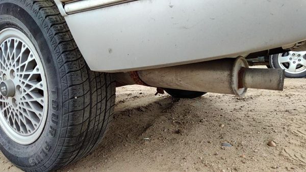 88-89 Olds Cutlass Calais Rear Muffler With Exhaust Tip Oem — photo 4