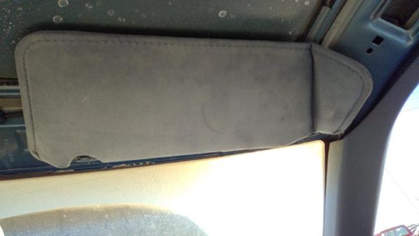 1988-1997 Olds Cutlass Cierra Passenger Right Sun Visor Oem Blue — photo 2