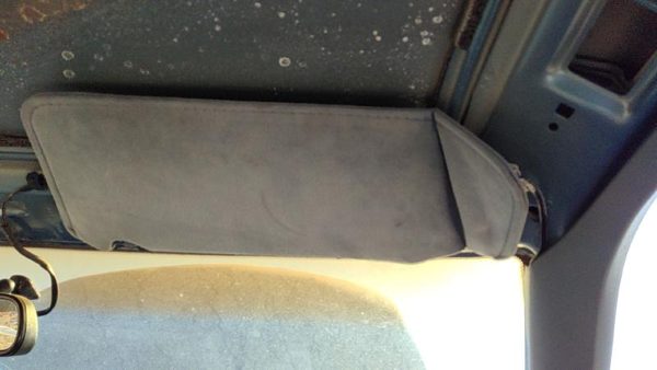 1988-1997 Olds Cutlass Cierra Passenger Right Sun Visor Oem Blue — photo 3