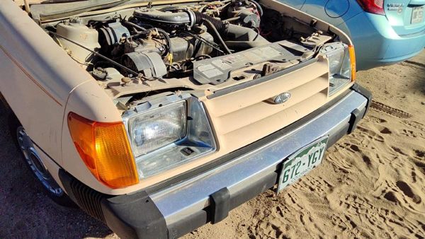 1984-1985 Ford Tempo Complete Header Panel Assembly Oem E43z8190a — photo 1