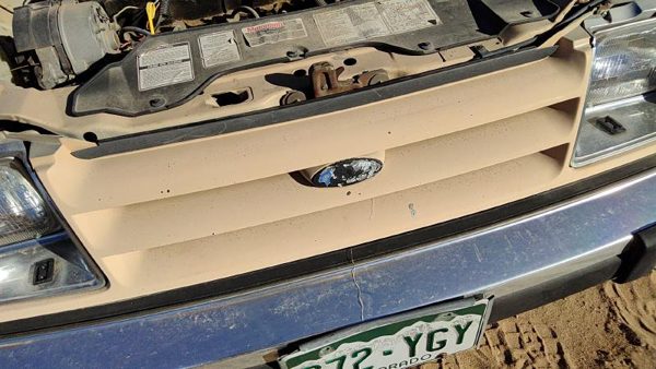 1984-1985 Ford Tempo Complete Header Panel Assembly Oem E43z8190a — photo 4