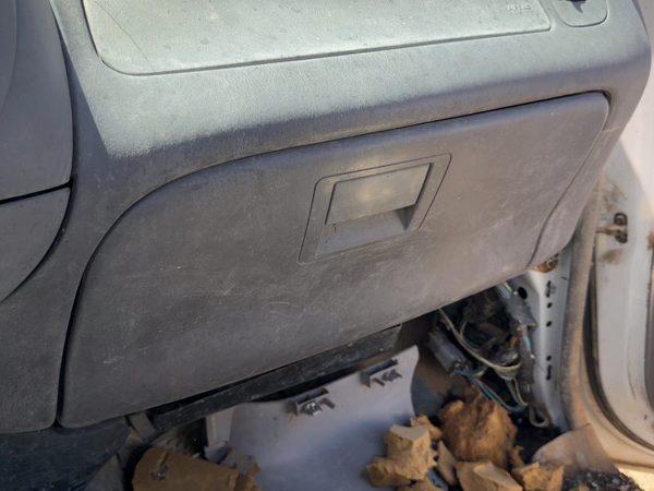 1997-2003 Ford F150 Glove Box Assembly Complete Door With Latch Oem Gray — photo 2