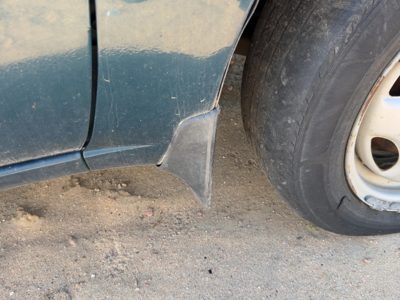 98-02 Toyota Corolla Passenger Right Moulding From Fender Oem Trim Strip Ce Ve S