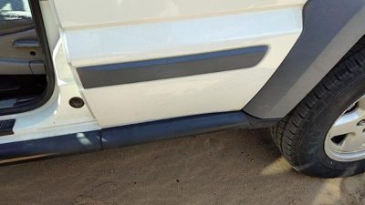 05-06 Jeep Liberty Driver Left Rear Moulding From Door Oem Back Trim Strip