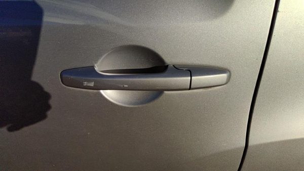 2009-2015 Honda Pilot Driver Left Rear Outside Door Handle Oem Back Silver Si — photo 3