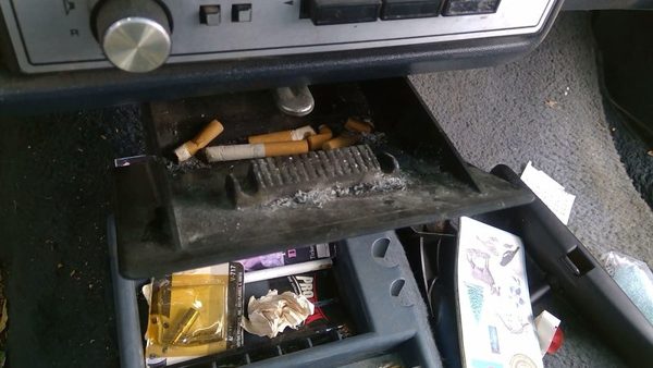 86-90 Chevy Caprice Ash Tray Assembly Oem Slide Out Dash Blue — photo 7