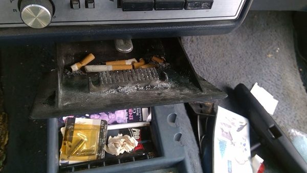 86-90 Chevy Caprice Ash Tray Assembly Oem Slide Out Dash Blue — photo 9