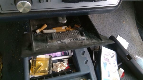 86-90 Chevy Caprice Ash Tray Assembly Oem Slide Out Dash Blue — photo 8