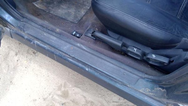 89-93 Mitsubishi Galant Vr-4 Driver Left Lower Sill Step Trim Panel Oem Black — photo 8