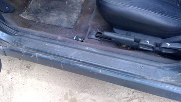 89-93 Mitsubishi Galant Vr-4 Driver Left Lower Sill Step Trim Panel Oem Black — photo 3