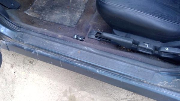 89-93 Mitsubishi Galant Vr-4 Driver Left Lower Sill Step Trim Panel Oem Black — photo 4