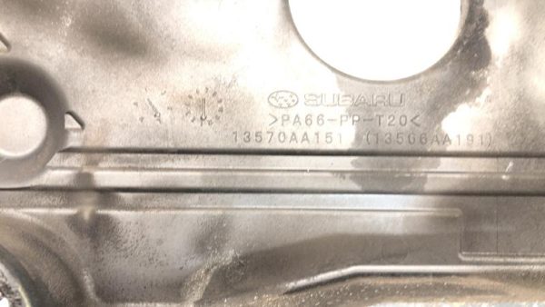06-11 Subaru Impreza Outback Passenger Right Outer Timing Cover Plastic Oem 2.5L — photo 9