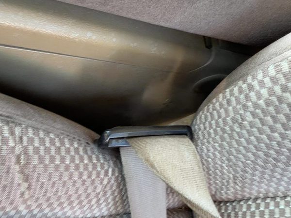 91-94 Ford Explorer 2 Dr Driver Left Front Seat Belt Buckle Receiver OEM Tan — photo 6