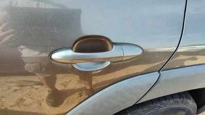 2001-2006 Mazda Tribute Driver Left Rear Outside Door Handle Oem Back Gray Cx