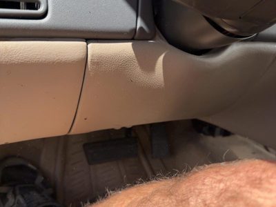 94-99 Pontiac Bonneville Lower Dash Under Column Knee Bolster Trim Panel Oem Tan