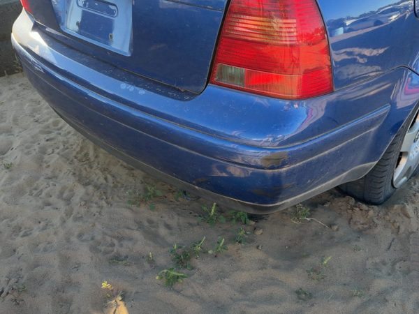1999-2007 Vw Jetta Rear Bumper Cover Assembly Oem Back Sedan Blue 1J5807417Bgru — photo 4