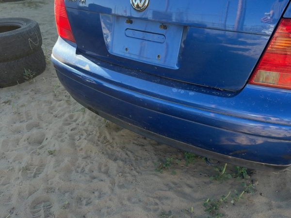 1999-2007 Vw Jetta Rear Bumper Cover Assembly Oem Back Sedan Blue 1J5807417Bgru — photo 5