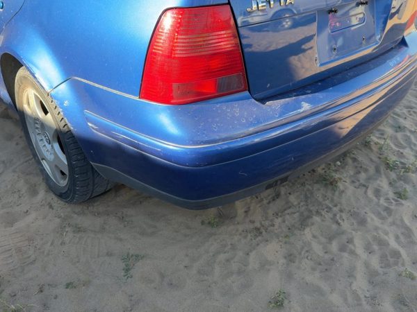 1999-2007 Vw Jetta Rear Bumper Cover Assembly Oem Back Sedan Blue 1J5807417Bgru — photo 8