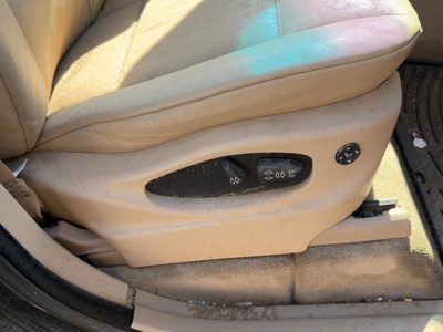 06 X5 Passenger Right Side Power Seat Switch With Trim Panel Oem E53 Beige Lchc