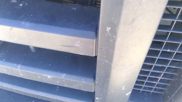 2011 Ford E-350 Super Duty Grille Van E350 Bottom Corner Cracked — photo 5