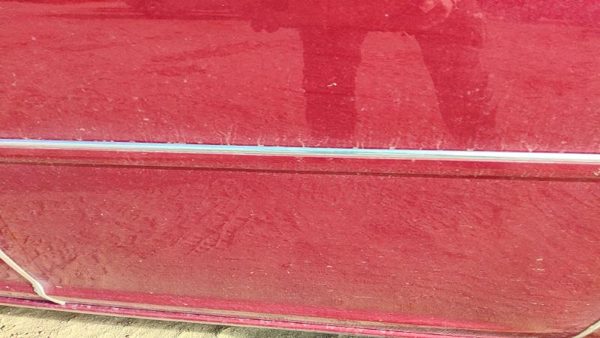 06-07 Lucerne Driver Left Rear Moulding From Door Back Trim Strip Crimson 86U — photo 3