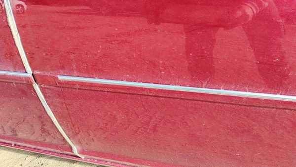06-07 Lucerne Driver Left Rear Moulding From Door Back Trim Strip Crimson 86U — photo 4