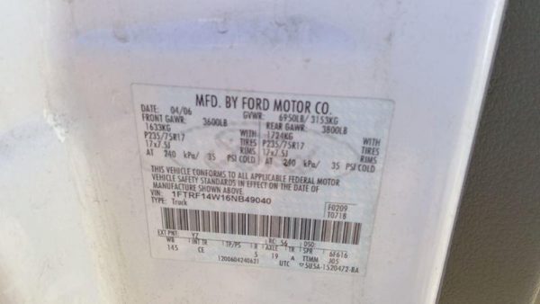 2006 Ford Pickup F150 — vehicle photo 4