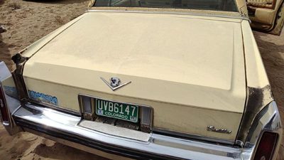 1980 Cadillac Fleetwood Trunk/decklid/hatch/tailgate
