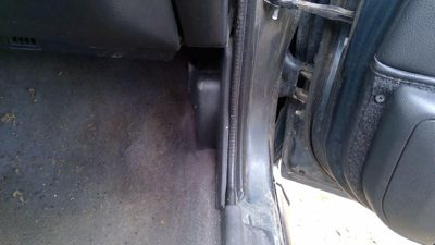 89-93 Mitsubishi Galant Vr-4 Passenger Right Lower Kick Trim Panel Oem Black