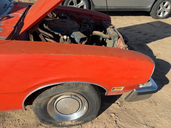 1976 RH Ford Maverick Passenger Right Front Fender OEM Orange D7DZ16005B — photo 6