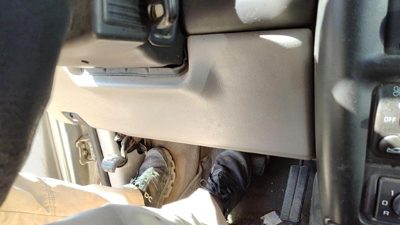 2000 Chevy Venture Lower Dash Under Column Knee Bolster Trim Panel Oem Gray