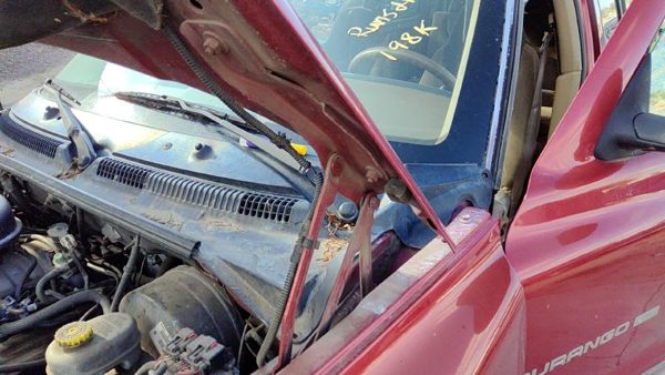 1999-2003 Dodge Durango Driver Left Hood Hinge Assembly Oem Red — photo 1