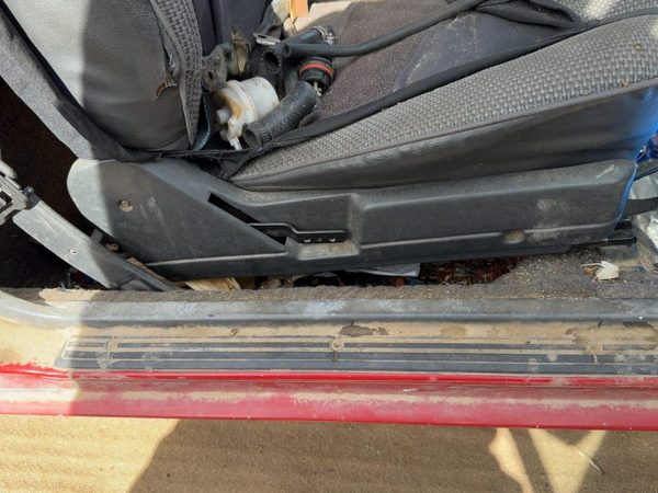 1987-1988 Toyota FX Passenger Right Side Seat Trim Panel OEM Gray — photo 1