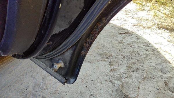2010 Ford Fusion Rear Door RH Uh Tuxedo Black Metallic — photo 9