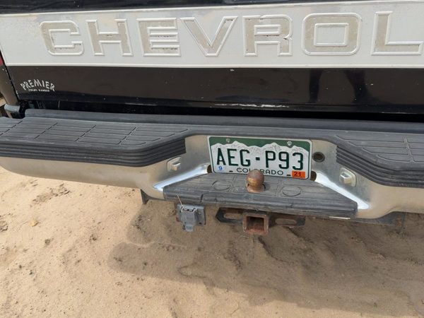 1988-1999 Chevy Silverado 1500 Chrome Rear Bumper With Mount Brackets — photo 5