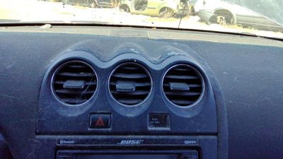 07-09 Nissan Altima Center Dash Vents With Trim Panel Bezel G Charcoal Hybrid
