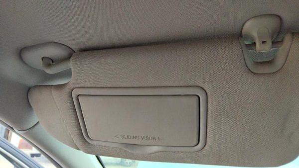 2007-2009 Lincoln Mkz Driver Left Sun Visor Oem 7H6z5404105ae — photo 4