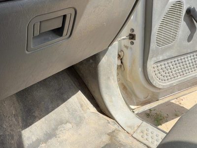 1999-2007 Ford F350 Passenger Right Lower Kick Trim Panel Oem Gray