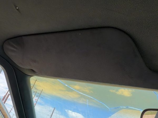 1986-1987 Olds 88 Driver Left Sun Visor Oem Blue — photo 2
