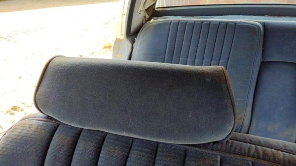 1980-1984 Deville Sedan Rh Passenger Right Head Rest Oem Cloth Blue — photo 2